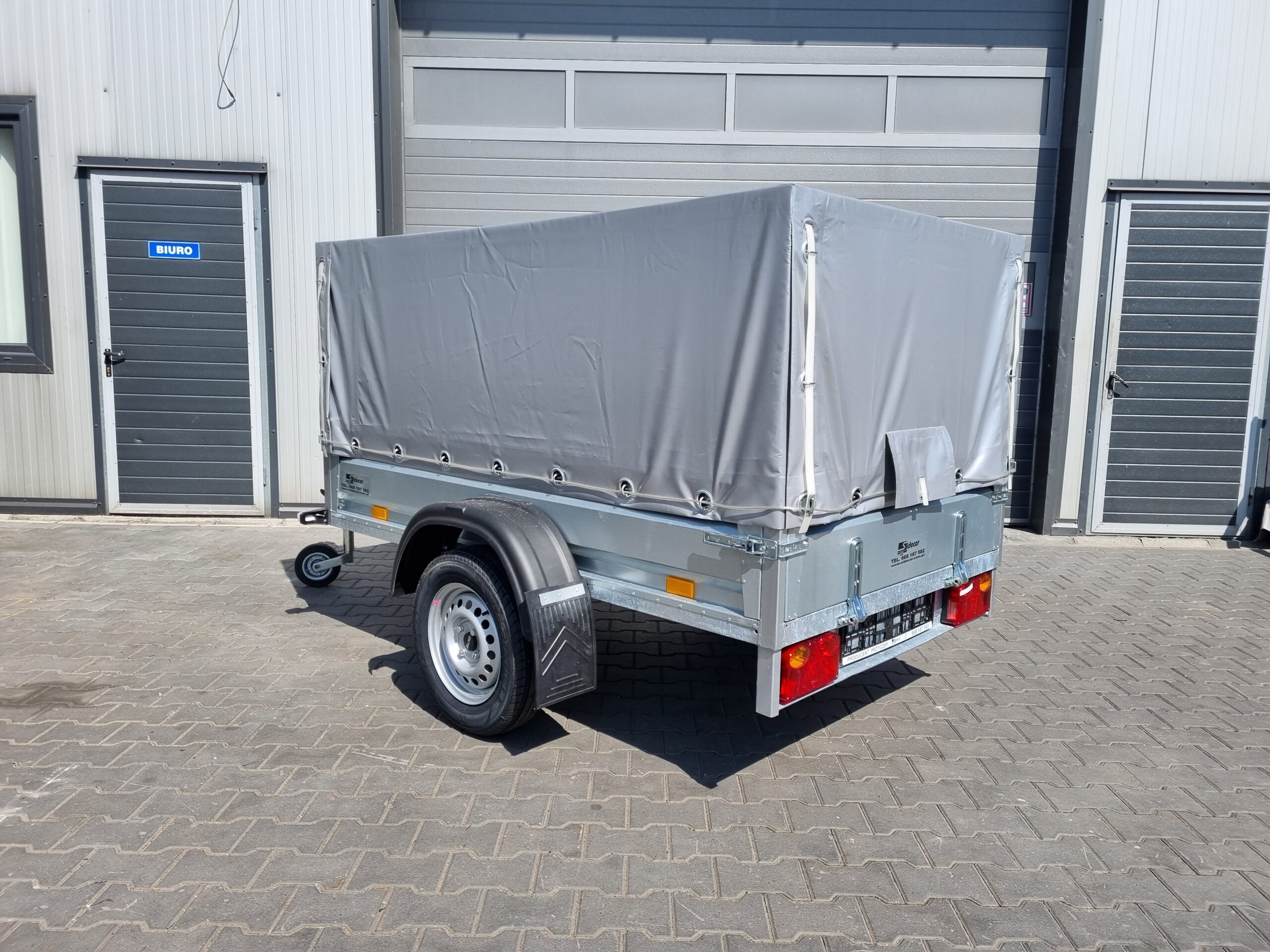 210x126 Przyczepa samochodowa SIDECAR 750 kg PRODUCENT - obrazek 3