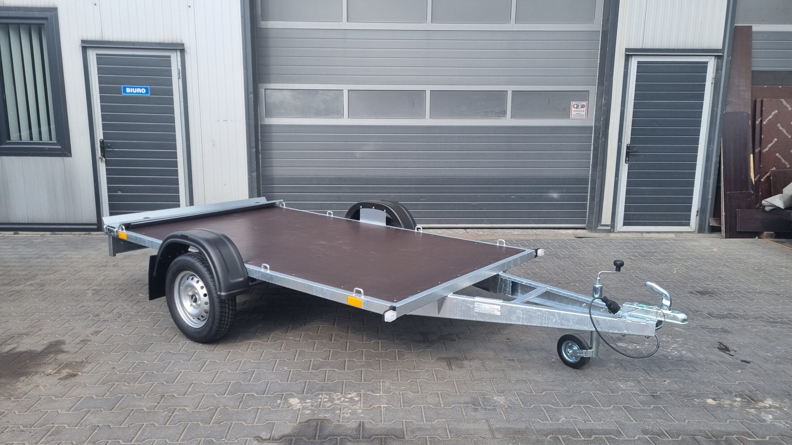 Przyczepka platforma SIDECAR 280x156 750 kg – jednoosiowa - obrazek 4
