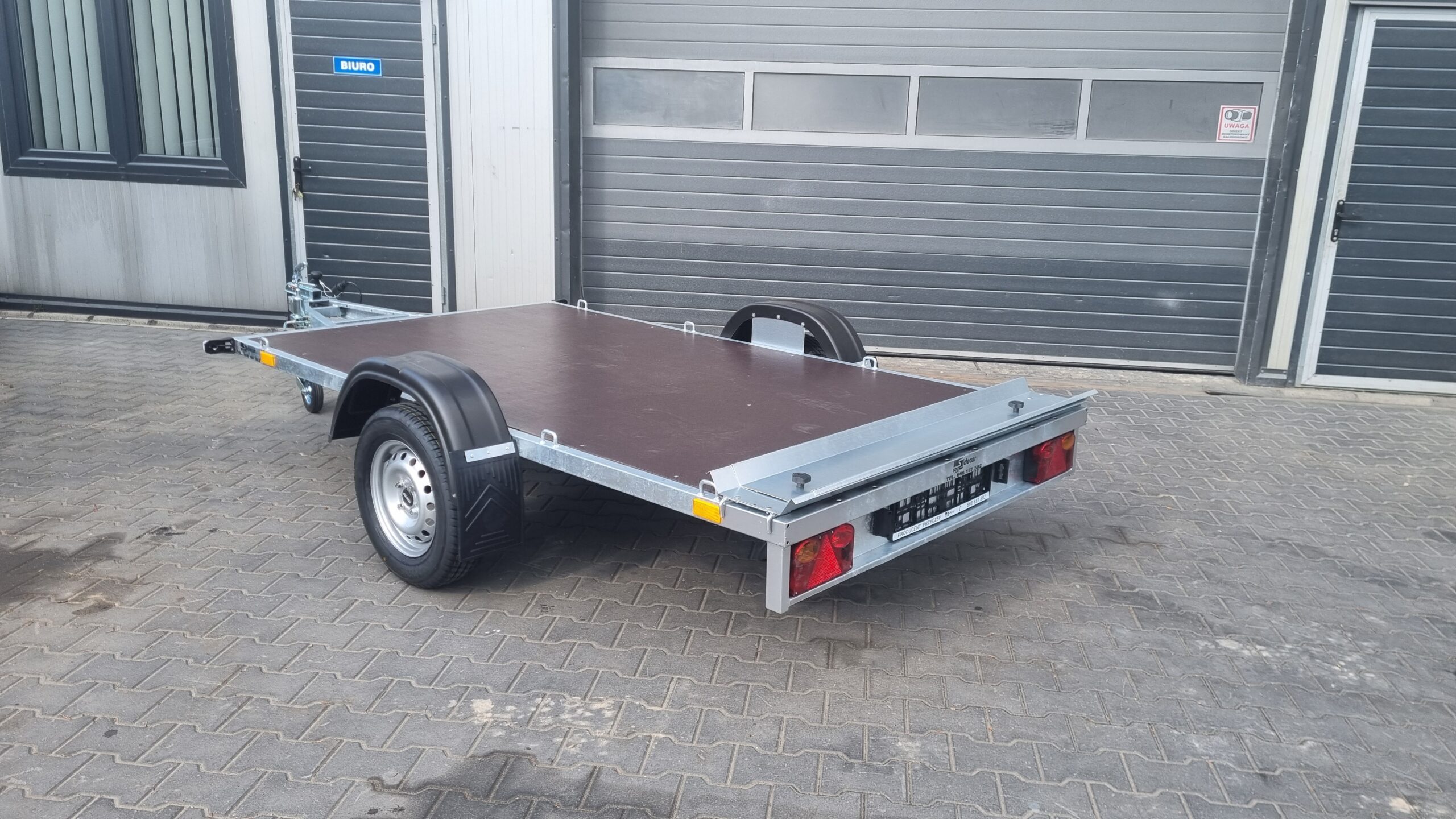 Przyczepka platforma SIDECAR 280x156 750 kg – jednoosiowa - obrazek 5